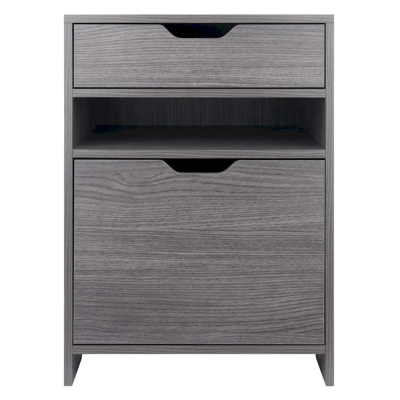 Armoire de rangement Nova, couleur anthracite