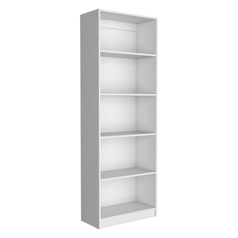 Bibliothèque Kenyon 3 pièces, 67 cm de large, 5 étagères et armoire