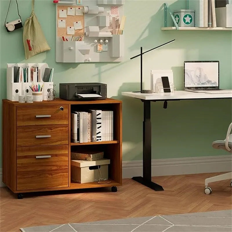 Classeur en bois - 15,75 po P x 31,69 po L x 26,29 po H