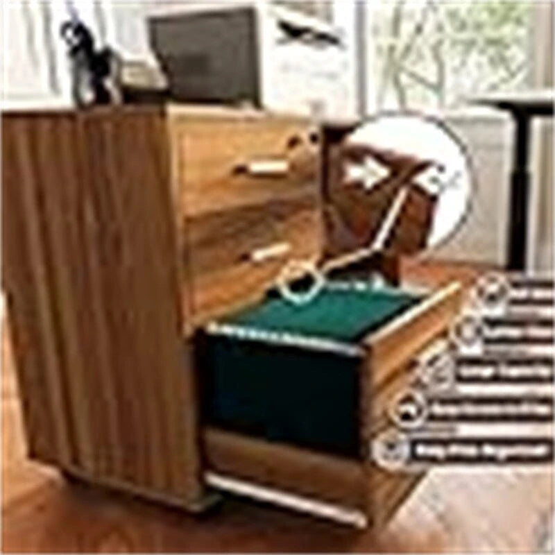 Classeur en bois - 15,75 po P x 31,69 po L x 26,29 po H