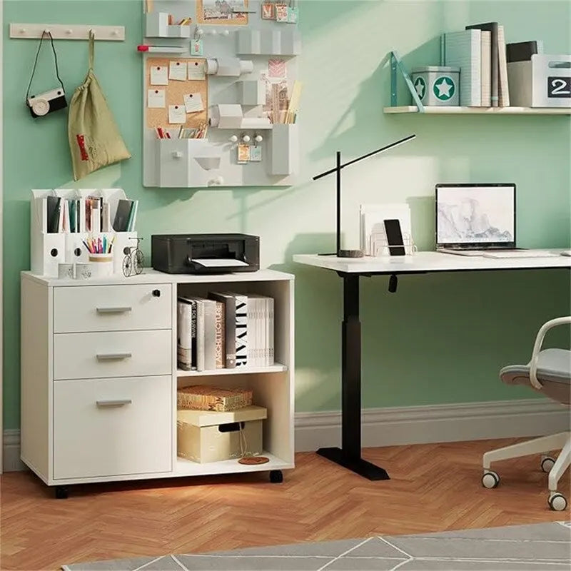 Classeur en bois - 15,75 po P x 31,69 po L x 26,29 po H