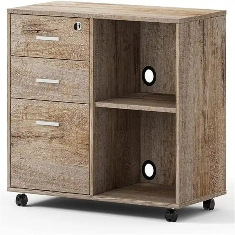 Classeur en bois - 15,75 po P x 31,69 po L x 26,29 po H