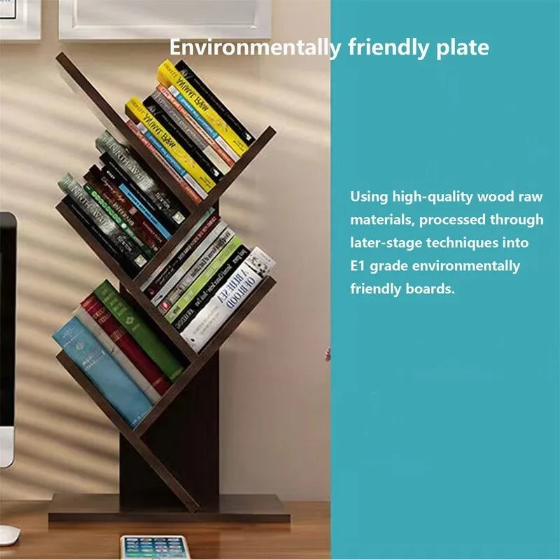 Étagère à livres en bois