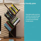 Étagère à livres en bois