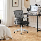 Chaise de bureau Yaheetech en maille avec accoudoirs relevables - Non disponible