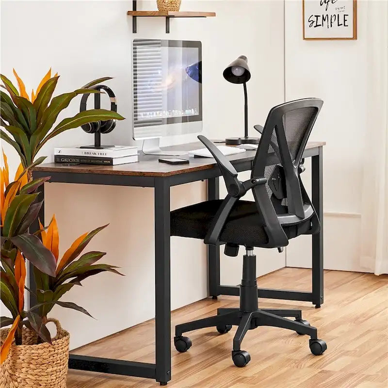 Chaise de bureau Yaheetech en maille avec accoudoirs relevables - Non disponible