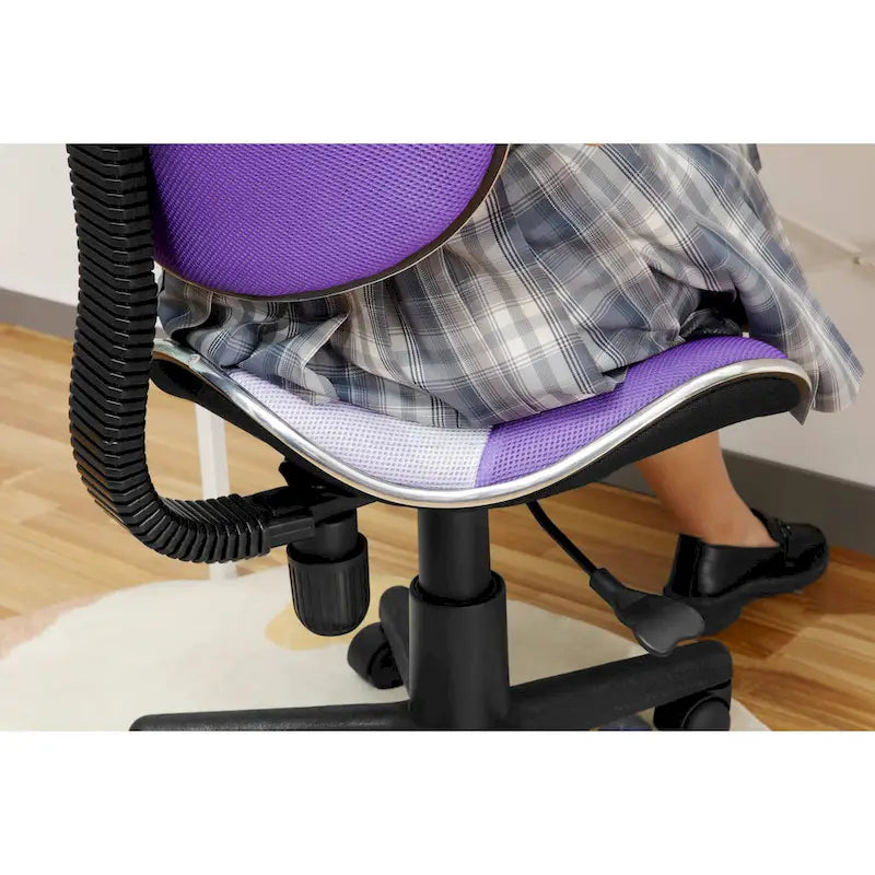 Chaise de bureau ergonomique en maille JJS avec soutien lombaire réglable