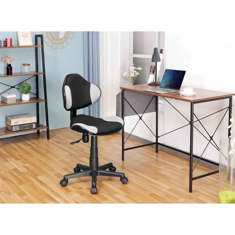 Chaise de bureau ergonomique en maille JJS avec soutien lombaire réglable