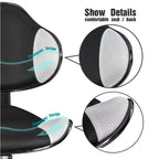 Chaise de bureau ergonomique en maille JJS avec soutien lombaire réglable