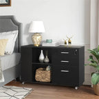 Classeur latéral à 3 tiroirs - 15,74 po P x 39,37 po L x 25,59 po H