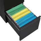 Classeur mobile à 2 tiroirs avec serrure - 17 cm P x 24 cm L x 15 cm H