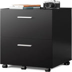 2 Drawer File Cabinet - 15.6 D x 16.2 W x 26.4 H