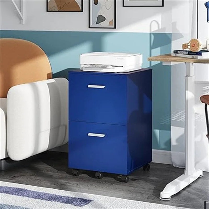 Classeur à 2 tiroirs - 15,6 cm P x 16,2 cm L x 26,4 cm H