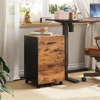 Classeur à 2 tiroirs - 15,6 cm P x 16,2 cm L x 26,4 cm H