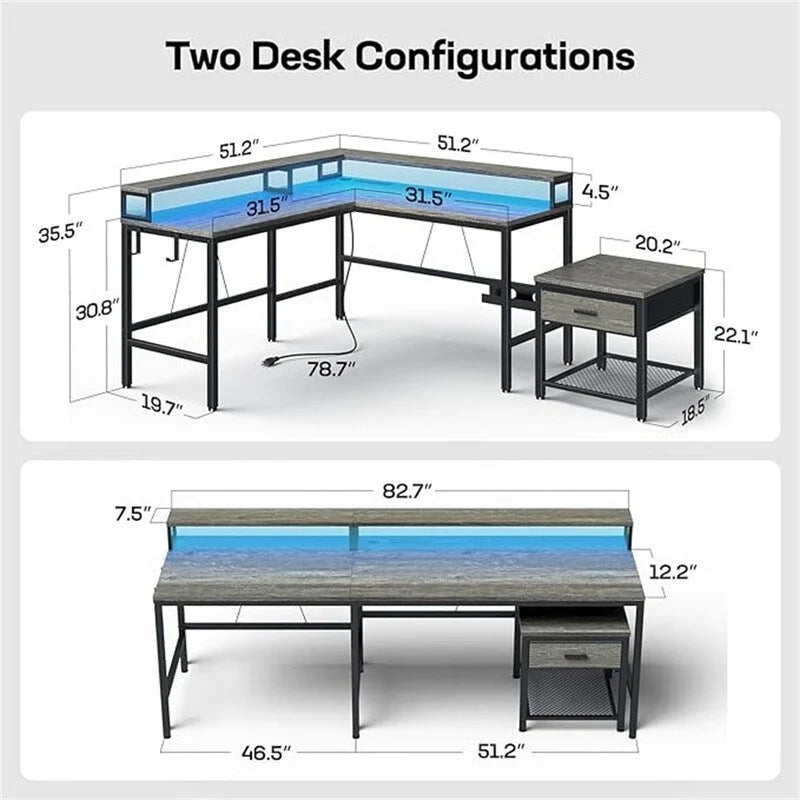 Support pour imprimante - 51,2 cm (P) x 28,94 cm (L) x 19,69 cm (H)