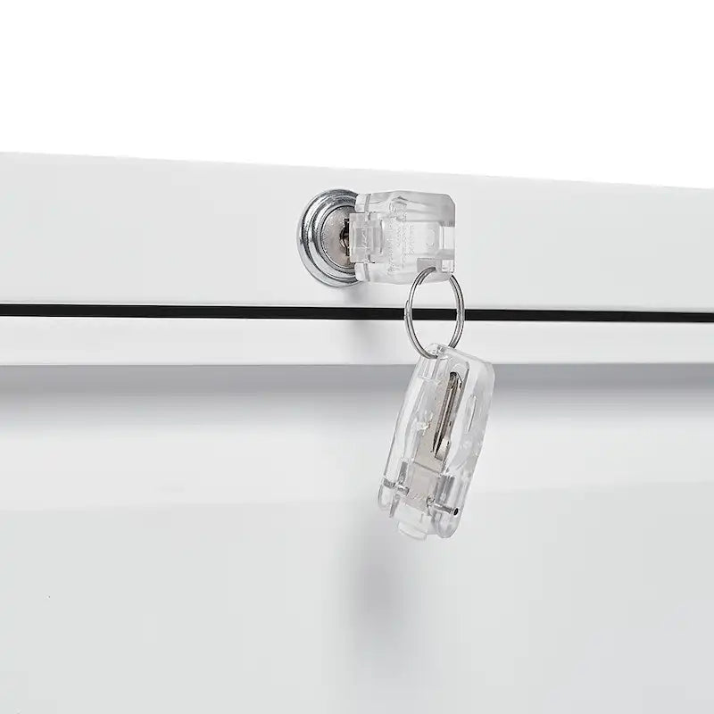 Classeur latéral à 3 tiroirs, classeur métallique verrouillable à trois tiroirs, classeur de bureau avec tiroirs verrouillables