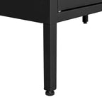 Armoire de rangement à 2 portes, armoire à outils de garage, classeur de bureau avec 2 cloisons amovibles