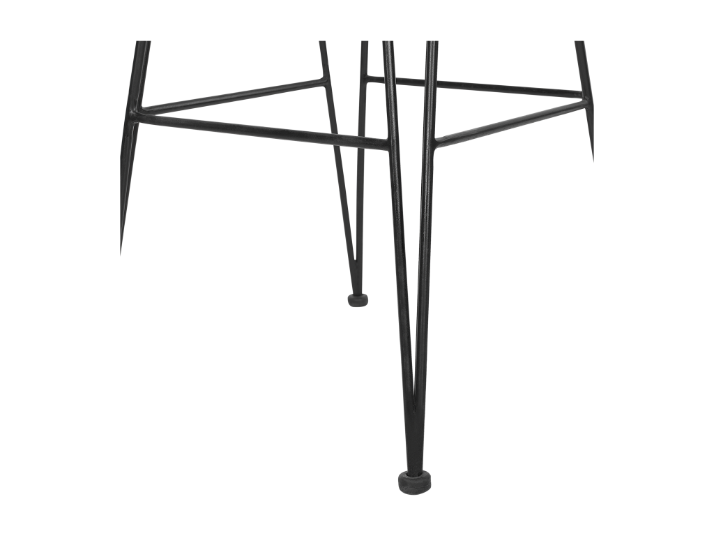 Lot de 2 chaises de bar CASSITA Rotin Noir