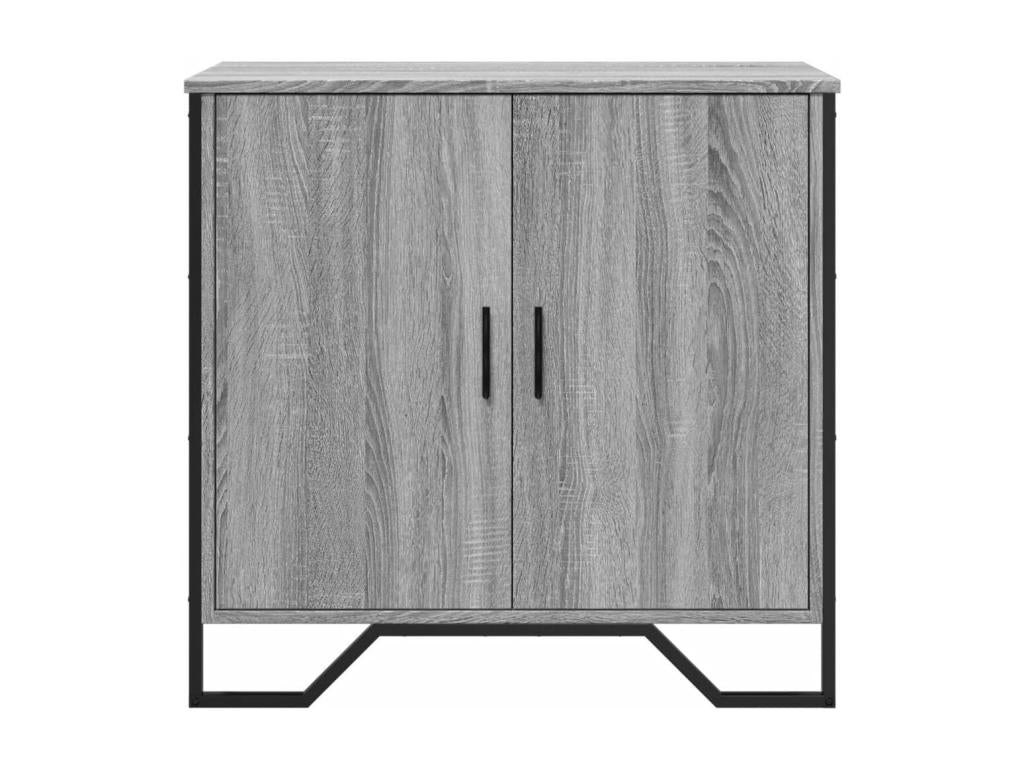 Buffet Vertchez gris 78x35.5x74.5 cm Bois d'ingénierie