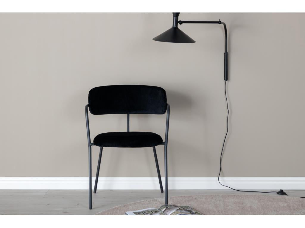 Chaise Vertchez DRC 1NOS 58x61x79 Noir