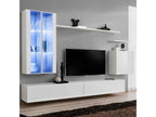 Meuble TV Mural Design Switch XII 270cm Blanc
