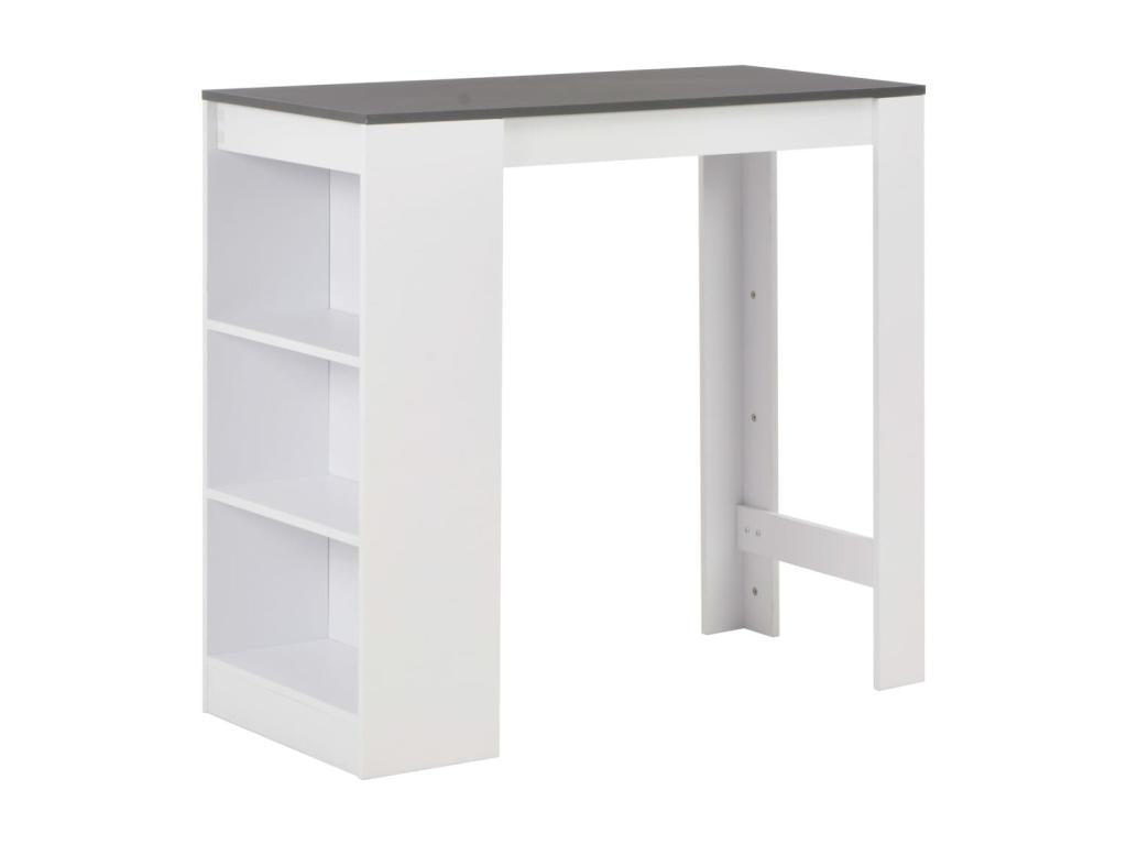 Table haute mange debout blanche 110x50x103 cm 0902053/2