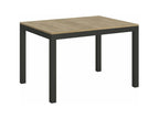 Table ¨¤ mangeoire extensible Vertchez évolution-Couleur Naturel-Support 4 pieds-Largeur extensible 120¨¤ 380cm