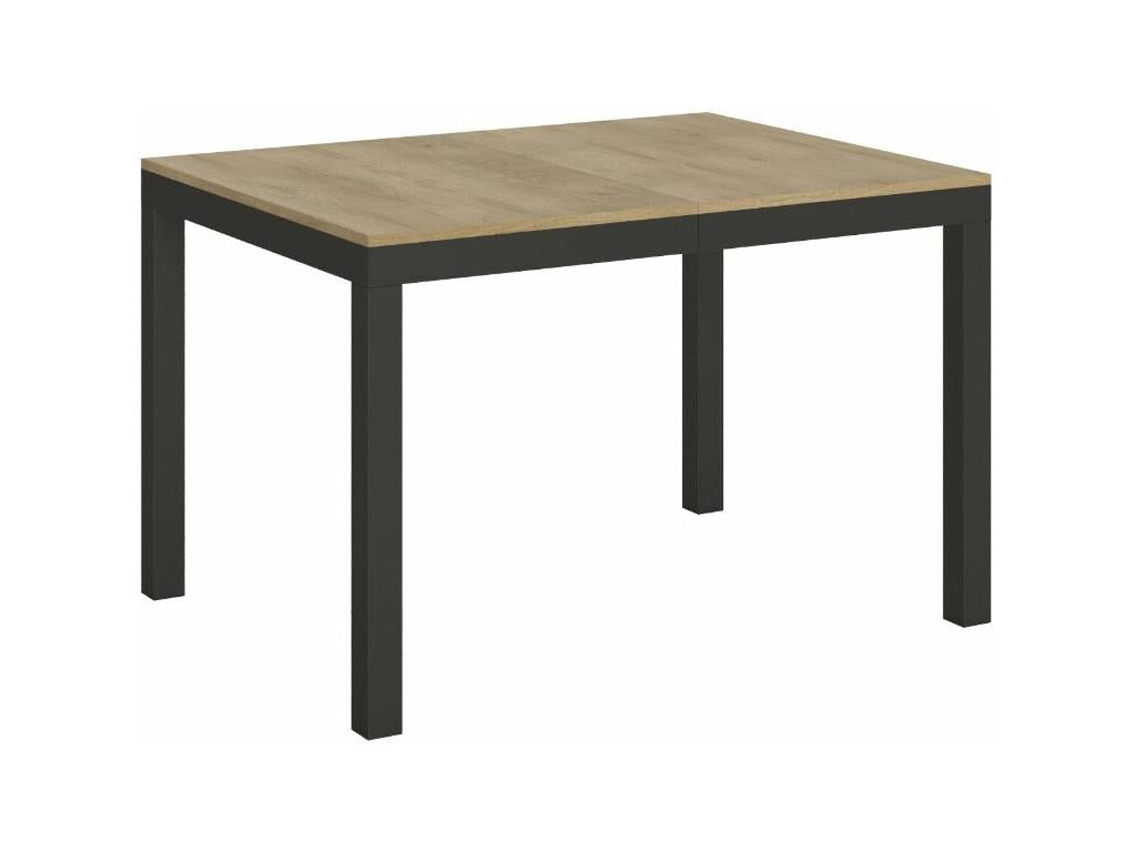 Table ¨¤ mangeoire extensible Vertchez évolution-Couleur Naturel-Support 4 pieds-Largeur extensible 120¨¤ 380cm