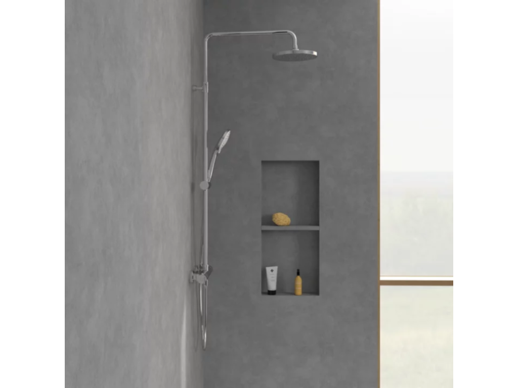 Colonne douche trois jets Vertchez ET BOCH Universel