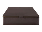 Sommier coffre 140x190 cm - Naturel fonc¨¦ - Vertchez